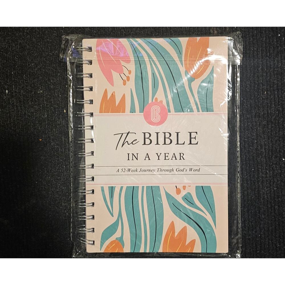 Official Spiral Bible in a Year 52 Week Guided Bible Study  8.5" x 11" Notebook - Picture 4 of 4